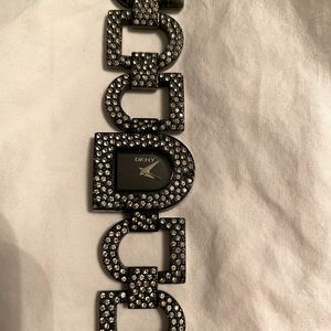 DKNY Dress watch in black